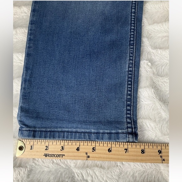 Jones New York Women’s Blue Lexington Cuff Capri Size 16 Alice Wash Slim Leg - Picture 14 of 16